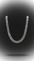Polished curb chain necklace